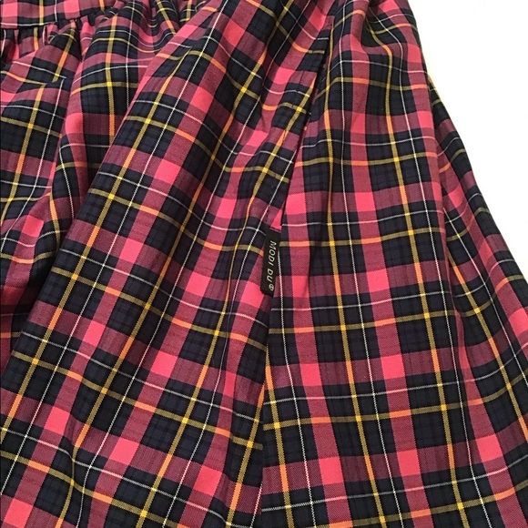 NWOT Designers MoDiDu Pink Plaid Girls Dress - Picture 8 of 8